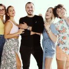 Adriana Nehme, Scarlett Córdova, Jorge Campozano, Verónica Álava y Adrián Avilés.