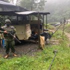 En Azuay se decomisó material destinado a la Minería ilegal.