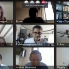 Delegaciones del ministerio de Ganadería y de Producción acudieron a la cita virtual.