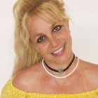 Britney, tal como apareció hablando a sus fans de su ramo de flores.