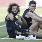 Marcelo y James Rodríguez, jugadores del Real Madrid, son seguidores del popular personaje conocido como "Jorgito".