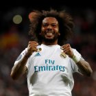 Marcelo, lateral brasileño del Real Madrid sigue y le envía mensaje al popular Jorgito.