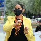 La prefecta de Pichincha, Paola Pabón