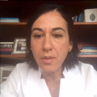 María Alejandra Muñoz directora de SENAE comparecio a la Comisión de Salud de la Asamblea