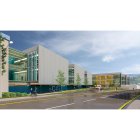 Uno de los diseños arquitectónicos propuestos para el futuro Centro de Innovación de la Salud (CIS), de la Universidad de cuenca.