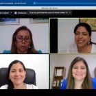 Actitud. Risas irónicas hubo entre las consejeras de minoría por el manejo de la sesión por parte de Christian Cruz.