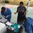 Personal médico realiza controles ante el avance de la Covid-19 en la zona rural de las provincias de Sucumbíos y Orellana