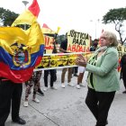 Muestras de apoyo para el expresidente Abdalá Bucaram