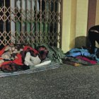 Personas en situación de calle, en Quito.