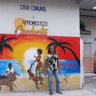 Jimmy Simisterra, de 53 años de edad, es un gestor cultural de la Isla Trinitaria en el sur de Guayaquil