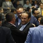 Francisco Egas, presidente de la Ecuafútbol, no se reúne aún con los miembros del directorio.

/GUAYAQUIL- ECUADOR/ ALEX LIMA / EXPRESO