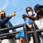 La alcaldesa, en uno de sus recientes recorridos.