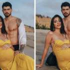 Virginia junto a su novio Cezar Augusto.