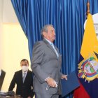 El ministro de Defensa Oswaldo Jarrín señaló que la Armada está vigilando todo los movimientos que hace la flota china.