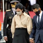 Vicepresidenta. Su discurso de investidura mantuvo el mismo espíritu de sus palabras ante la parroquia.