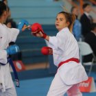 Valeria Echever (d), karateca tricolor, tiene como objetivo clasificar a los próximos Juegos Olímpicos.