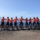 Postal. El fin de semana el equipo completo de Ineos se tomó la foto previo a la prueba tras un entrenamiento en Tenerife, España.