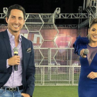 Eduardo Andrade y Ángela Orellana son los animadores del reality de la noche.