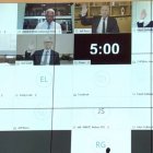 WASHINGTON. Mark Zuckerberg (Facebook), Sundar Pichai (Google), Tim Cook (Apple) y Jeff Bezos (Amazon), asisten desde hoy a una audiencia virtual ante el Congreso de EE. UU.