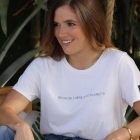 Roberta Lebed en la sesión de fotos para EXPRESIONES