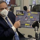 El gerente de la Autoridad de Tránsito Municipal, en su enlace de hoy.