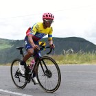 Caicedo entrenó en las carreteras de Carchi e Imbabura previo a su viaje a Europa, donde se prepara para el Giro.