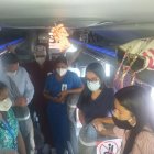 Médicos de Guayaquil viajan a Manabí a atender a pacientes COVID-19 positivo.