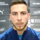 Ezequiel Piovi fue presentado como jugador de Liga de Quito. Su contrato es por un año.