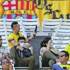 El último juego de Barcelona con público fue contra Independiente del Valle por Copa Libertadores.