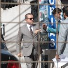 Luigi García, abogado defensor de Daniel Salcedo, acudió a la cárcel de El Inca para la versión de su cliente.