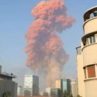 Explosión en Beiut en Líbano en agosto de 2020.