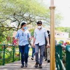Otto Sonnenholzner en recorrido por la provincia de El Oro.