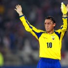 Álex Aguinaga, exseleccinado, está inconforme con la producción de la novela.