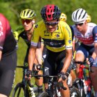 Richard Carapaz, ciclista ecuatoriano, no pudo conservar el maillot amarillo en la Vuelta a Polonia.