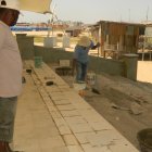 El malecón. Inició su construcción el 18 de noviembre del 2018.