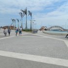 La obra. En febrero pasado, la primera fase del malecón fue entregada.