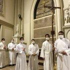 Ordenación. Los religiosos pertenecen a la Arquidiócesis de Guayaquil