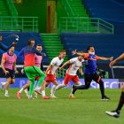 La plantilla del conjunto alemán celebra el paso a la semifinales mientras hay lamento español.