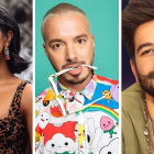Becky G, J Balvin y Camilo.