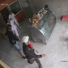 Hecho. Uno de los atracos cometidos en la península, que quedaron grabados en los video de seguridad.