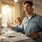 Crear música es un entretenimiento que ahuyenta al estrés.