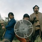 Antonella Valeriano, Diego Ulloa y Orlando Herrera