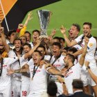 Sevilla volvió a levantar una copa de la Liga de Europa desde la temproada 2015-16.