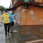 Una fuga de agua que dio en la ciudadela Pradera 2 el pasado viernes 21 de agosto.