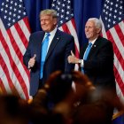 Donald Trump y Mike Pence, la carta de los republicanos para seguir en la Casa Blanca.