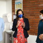 La ministra de Gobierno en un reciente evento en Guayaquil.