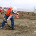 Construcción. La obra solo tuvo un 2 % de avance, según el fiscalizador.