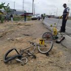 Hecho. El siniestro ocurrió en un tramo de la vía Durán-Yaguachi.