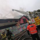 El incendio se registró este domingo 30 de agosto.