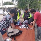 Noé Salcedo (i) fue detenido un día después del accidente que sufrió su hermano Daniel, en Perú.